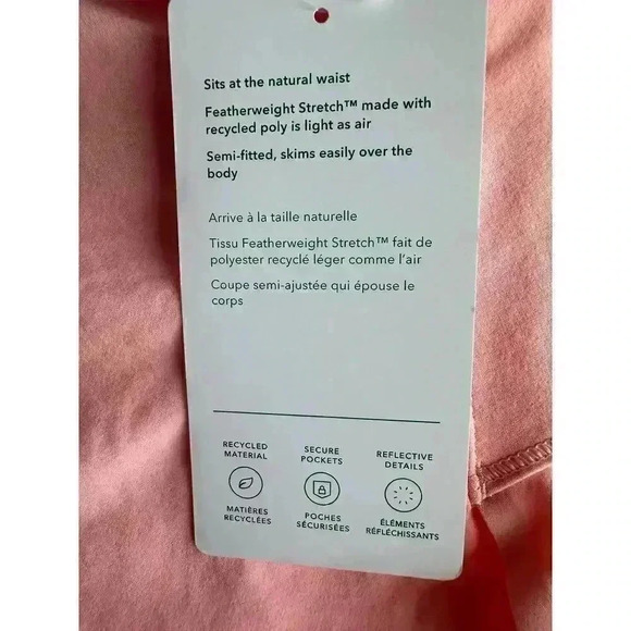 NWT Athleta  Women's High Rise Run with It 2.5" Shorts Peach Size XL - Picture 11 of 12